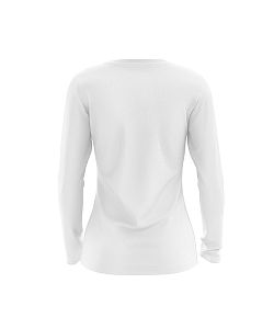 VÝPRODEJ - Dámské funkční tričko SPORTY dlouhý rukáv BÍLÁ Bamboo Ultra CLASSIC, M