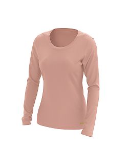 VÝPRODEJ - Dámské funkční tričko SPORTY dlouhý rukáv světlá růžová Bamboo Ultra CLASSIC, S