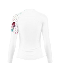 VÝPRODEJ - Dámské funkční triko dlouhý rukáv ANGEL LADY bílá Bamboo Ultra, S