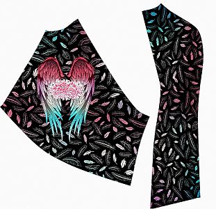 VÝPRODEJ - Dámské funkční triko dlouhý rukáv ANGEL LADY černá Bamboo Ultra, S, L