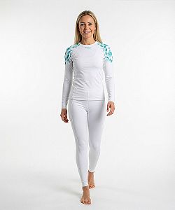 VÝPRODEJ - Dámské funkční triko dlouhý rukáv BIRD bílá Bamboo Light New, XS
