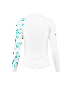 VÝPRODEJ - Dámské funkční triko dlouhý rukáv BIRD bílá Bamboo Thermo, L