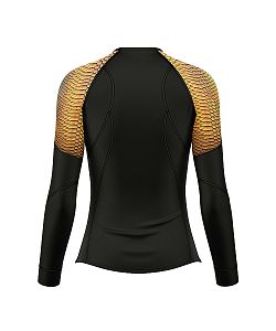 VÝPRODEJ - Dámské funkční triko dlouhý rukáv CROCODILE LADY černá Bamboo Light New, XS