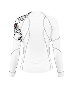 VÝPRODEJ - Dámské funkční triko dlouhý rukáv LADY bílá Bamboo Ultra, M