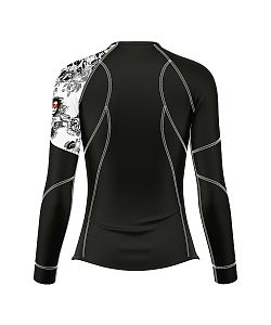 VÝPRODEJ - Dámské funkční triko dlouhý rukáv LADY černá Bamboo Ultra, M