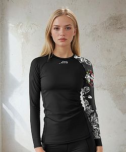 VÝPRODEJ - Dámské funkční triko dlouhý rukáv LADY ELEGANT černá Bamboo Thermo, S, XXL