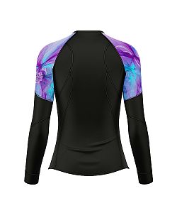 VÝPRODEJ - Dámské funkční triko dlouhý rukáv PURPLE černá Bamboo Light New, S, XXL