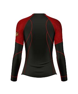 VÝPRODEJ - Dámské funkční triko dlouhý rukáv RED VELVET černá Bamboo Light New, XXL