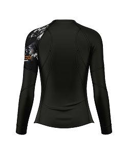 VÝPRODEJ - Dámské funkční triko dlouhý rukáv RIDER LADY černá Bamboo Ultra, M