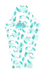 VÝPRODEJ - Dámské funkční triko dlouhý rukáv se zipem BIRD bílá Bamboo Heavy, S