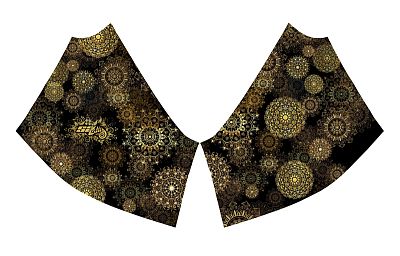 VÝPRODEJ - Dámské funkční triko dlouhý rukáv se zipem GOLDEN EYE černá Bamboo Light New, M