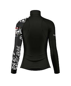 VÝPRODEJ - Dámské funkční triko dlouhý rukáv se zipem LADY ELEGANT černá Bamboo Thermo, S, L