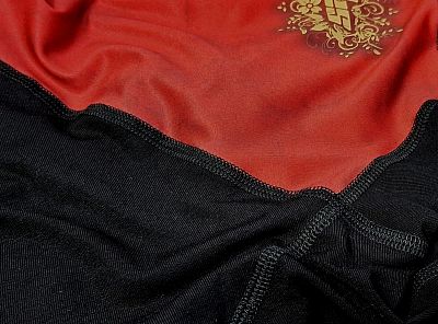 VÝPRODEJ - Dámské funkční triko dlouhý rukáv se zipem RED VELVET LADY černá Bamboo Light New, XL