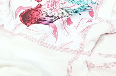 VÝPRODEJ - Dámské funkční triko krátký rukáv ANGEL bílá Bamboo Ultra, XXL