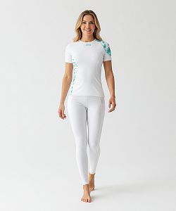 VÝPRODEJ - Dámské funkční triko krátký rukáv BIRD bílá Bamboo Ultra, S, L