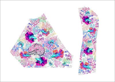 VÝPRODEJ - Dámské funkční triko krátký rukáv CORAL bílá Bamboo Ultra, L