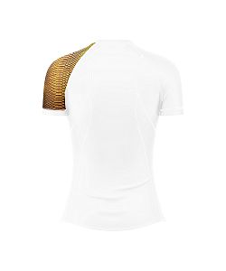 VÝPRODEJ - Dámské funkční triko krátký rukáv CROCODILE LADY bílá Bamboo Ultra, S