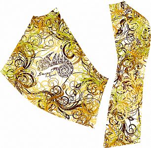 VÝPRODEJ - Dámské funkční triko krátký rukáv GOLD bílá Bamboo Ultra, XL