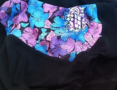 VÝPRODEJ - Dámské funkční triko krátký rukáv HAWAII černá Bamboo Ultra, S