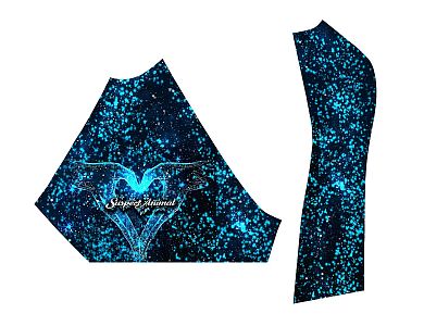 VÝPRODEJ - Dámské funkční triko krátký rukáv HEART černá Bamboo Ultra, XL