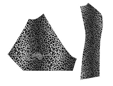 VÝPRODEJ - Dámské funkční triko krátký rukáv LEO černá/šedá Bamboo Ultra, XL