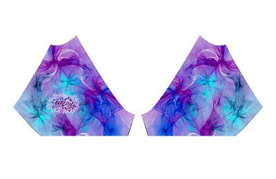 VÝPRODEJ - Dámské funkční triko krátký rukáv PURPLE černá Bamboo Light New, L