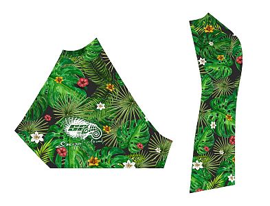 VÝPRODEJ - Dámské funkční triko krátký rukáv TROPICAL černá Bamboo Ultra, M, XL