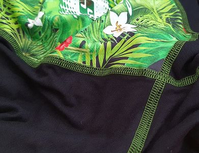 VÝPRODEJ - Dámské funkční triko krátký rukáv TROPICAL černá Bamboo Ultra, M, XL