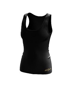 VÝPRODEJ - Dámský funkční nátělník ČERNÁ Bamboo Ultra CLASSIC, XXL