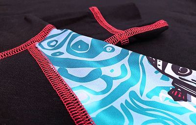 VÝPRODEJ - Dětské funkční spodky ROBOT černá Bamboo Heavy, 140