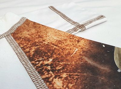 VÝPRODEJ - Dětské funkční triko dlouhý rukáv KEEP CALM bílá Bamboo Ultra, 150