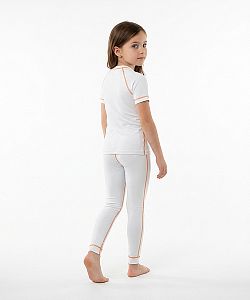 VÝPRODEJ - Dětské funkční triko krátký rukáv ROBOKOČKA bílá Bamboo Ultra, 120