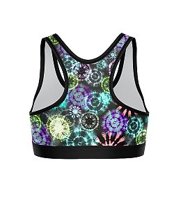 VÝPRODEJ - Funkční sportovní podprsenka HIPPIE, XL