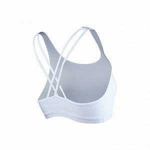 VÝPRODEJ - Funkční sportovní top Yoga bílá, XL