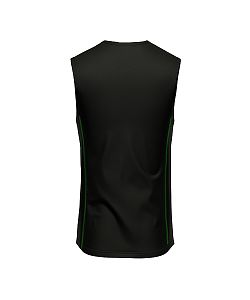 VÝPRODEJ - Pánské funkční scampolo černá/zelená Bamboo Ultra, L