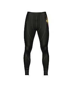 VÝPRODEJ - Pánské funkční spodky dlouhé IRON MAN černá Bamboo Thermo, L