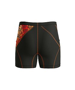 VÝPRODEJ - Pánské funkční trenýrky BIKES černá Bamboo Ultra, XL