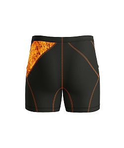 VÝPRODEJ - Pánské funkční trenýrky GHOSTRIDER černá Bamboo Ultra, XL