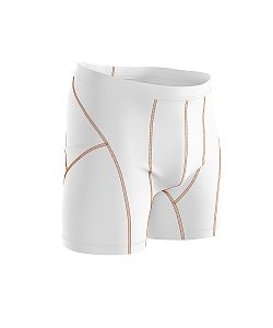 VÝPRODEJ - Pánské funkční trenýrky SKULL bílá Bamboo Ultra, L