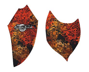 VÝPRODEJ - Pánské funkční triko dlouhý rukáv BIKES černá Bamboo Ultra, XXL