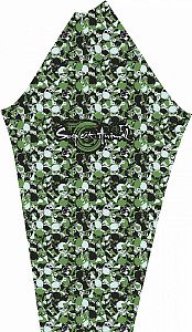 VÝPRODEJ - Pánské funkční triko dlouhý rukáv CAMO černá BambooHeavy, M