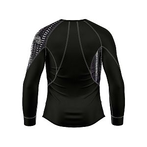 VÝPRODEJ - Pánské funkční triko dlouhý rukáv CYCLE černá Bamboo Ultra, XL
