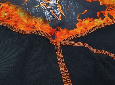 VÝPRODEJ - Pánské funkční triko dlouhý rukáv GHOSTRIDER černá Bamboo Ultra, XL