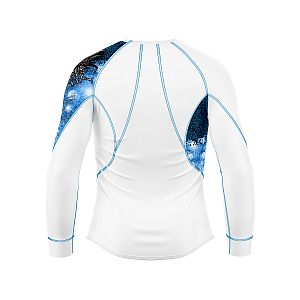 VÝPRODEJ - Pánské funkční triko dlouhý rukáv IGGY bílá Bamboo Ultra, XL