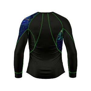 VÝPRODEJ - Pánské funkční triko dlouhý rukáv MECHANIC černá Bamboo Ultra, L