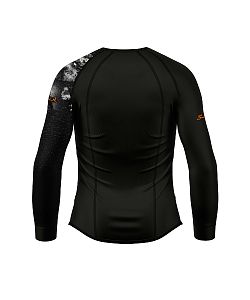 VÝPRODEJ - Pánské funkční triko dlouhý rukáv RIDER MAN černá Bamboo Thermo, XXL