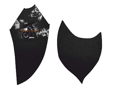VÝPRODEJ - Pánské funkční triko dlouhý rukáv RIDER MAN černá Bamboo Ultra, XL