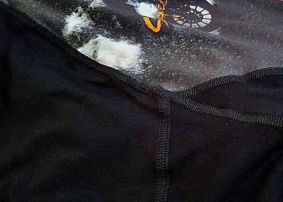 VÝPRODEJ - Pánské funkční triko dlouhý rukáv RIDER MAN černá Bamboo Ultra, XXL