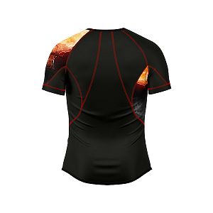 VÝPRODEJ - Pánské funkční triko krátký rukáv ADVENTURE černá Bamboo Ultra, L