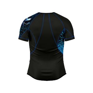 VÝPRODEJ - Pánské funkční triko krátký rukáv ARCHITECT černá Bamboo Ultra, M